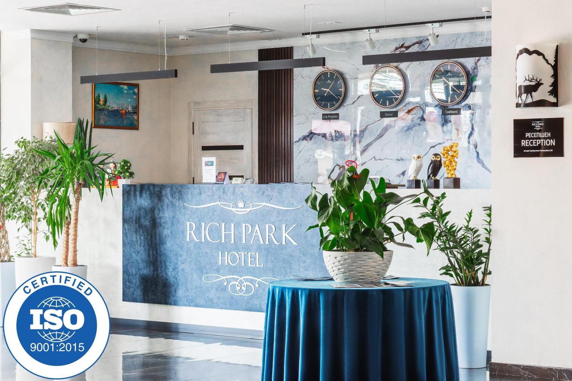 Rich Park Hotel Ташкент Экстерьер фото